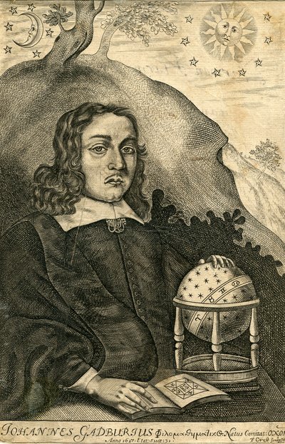 Porträt von John Gadbury, 1627 von English School
